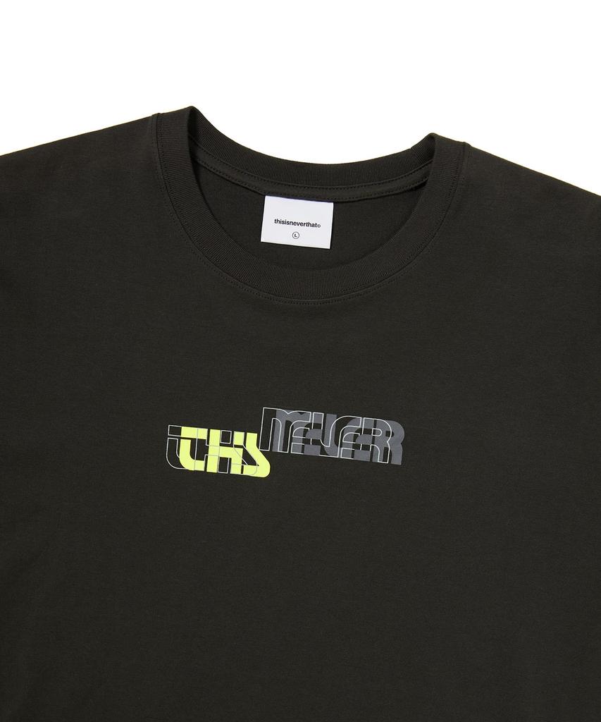 THISISNEVERTHAT Misalign Tee Off Black