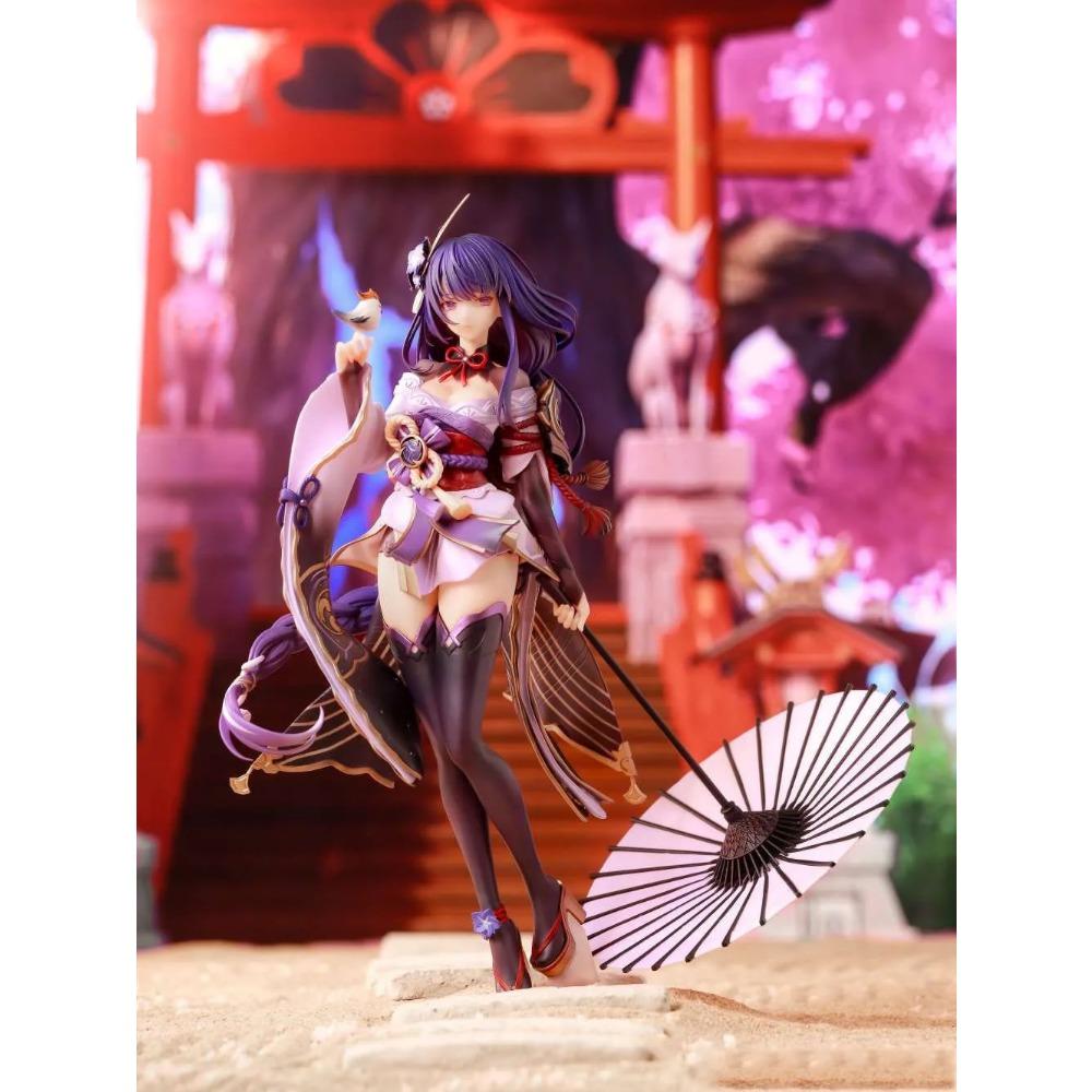 25CM Anime Jogo Genshin Impact Figura da Beelzebul Fofa Legal Modelo de Anime Brinquedos Presentes Coleção Figura de Ação Ornamentos PVC