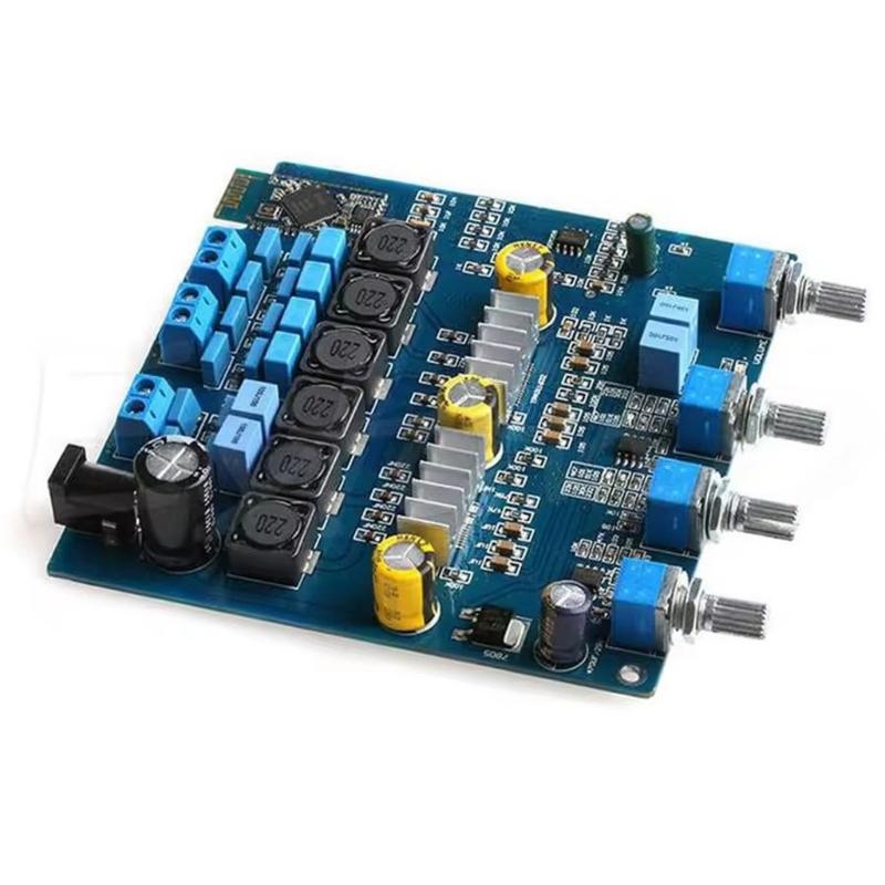 Highly power 2.1Channel Class D Amplifier Board Bluetooth-compatible4.0 100W+50Wx2 Output Professional Audios System Component