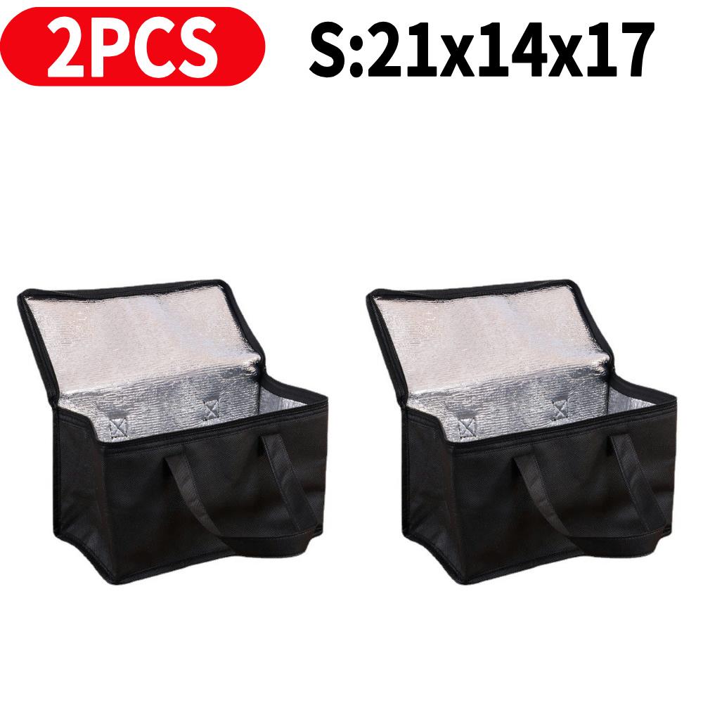 Picnic Bag Large Capacity Storage Bag Food Thermal Bag Insulation Picnic Ice Pack Drink Carrier Insulated Bag for Beach Picnic