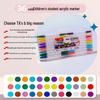 Acrylic Markers: 12, 48, 60, 80 Water-Based Colors for Student Art, Anime, Hand-Painting, Coloring, and Doodling.