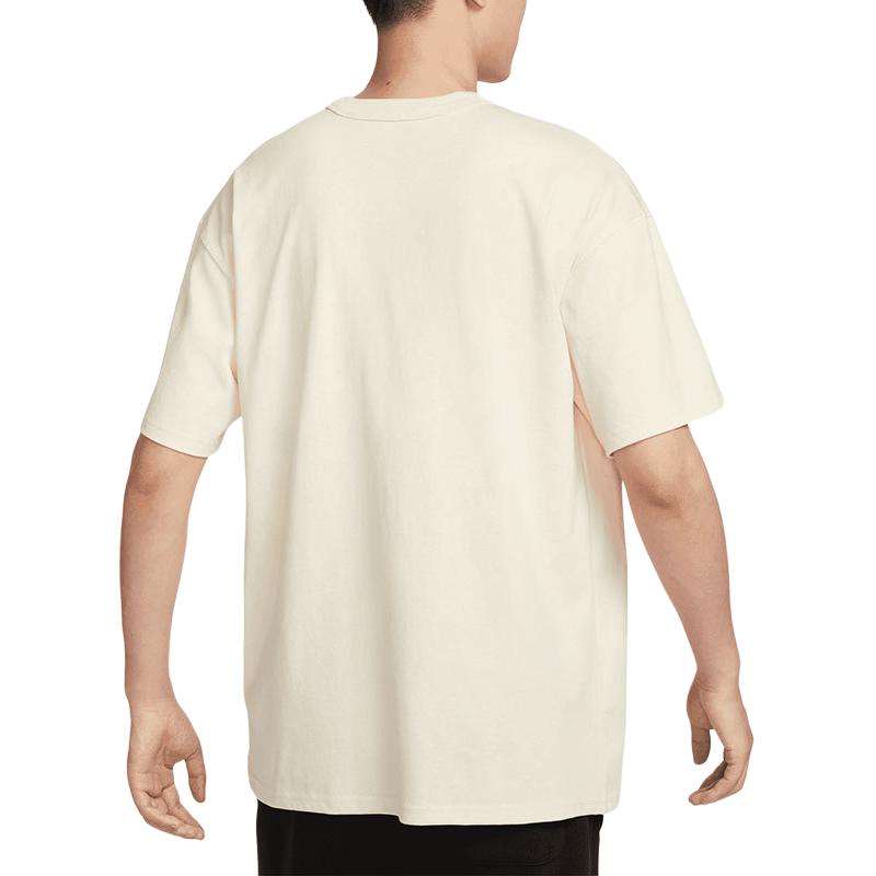 Nike Max90 LeBron Floral Logo Print Crew Neck T-Shirt Men Tops Coconut-Milk FZ8074113