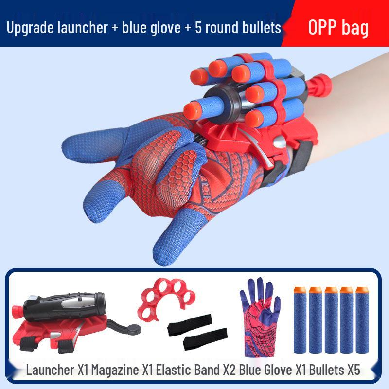 Cross-Border Spider Soft Bullet Hero Launcher Bracelet for Kids