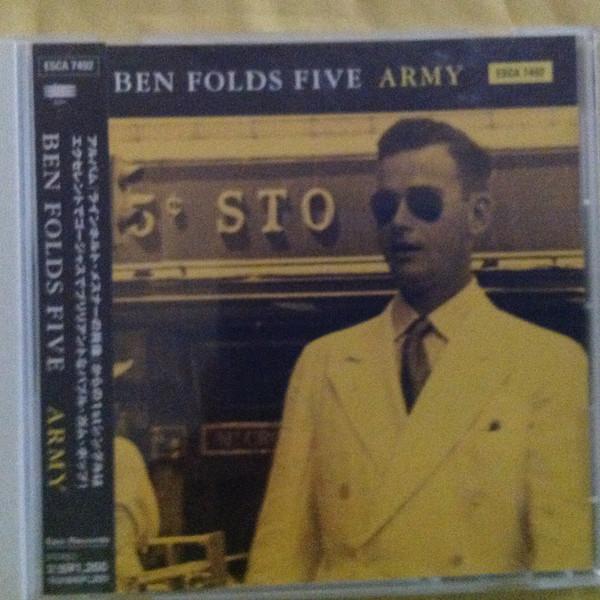 

CD BEN FOLDS FIVE - Army ESCA7492PROMO EPIC 1999 Japan Obi Rock Used