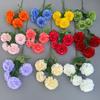 Long Branch Large Peony Artificial Flowers Pink Fake Floral Props Wedding Decoration