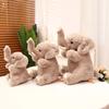 Elephant Realistic Plush Toy Cute Stuffed Animal Companion Ideal For Children Decoration And