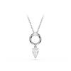 SWAROVSKI [Authentic product from headquarters/free shopping bag] Mesmera rhodium necklace 5723146