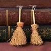 Funny Vintage Witch Broom Drop Earrings Halloween Christmas Fashion Personalized Jewelry Women Gifts