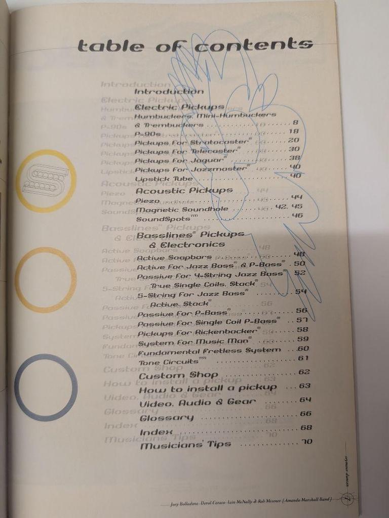 [USED] Seymour Duncan Bassline Catalog