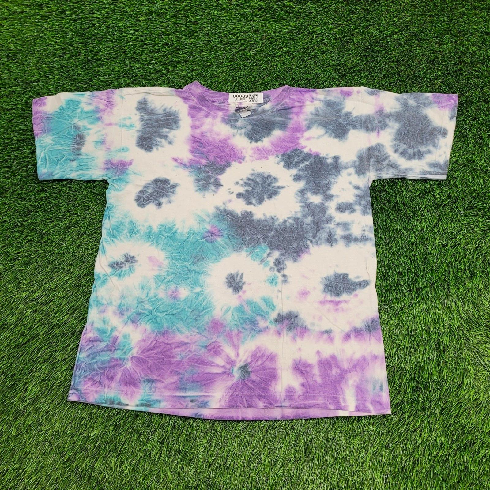 

VTG 90s Tie-Dye T-Shirt Mens L Single Stitch USA Made Grunge Skater XL