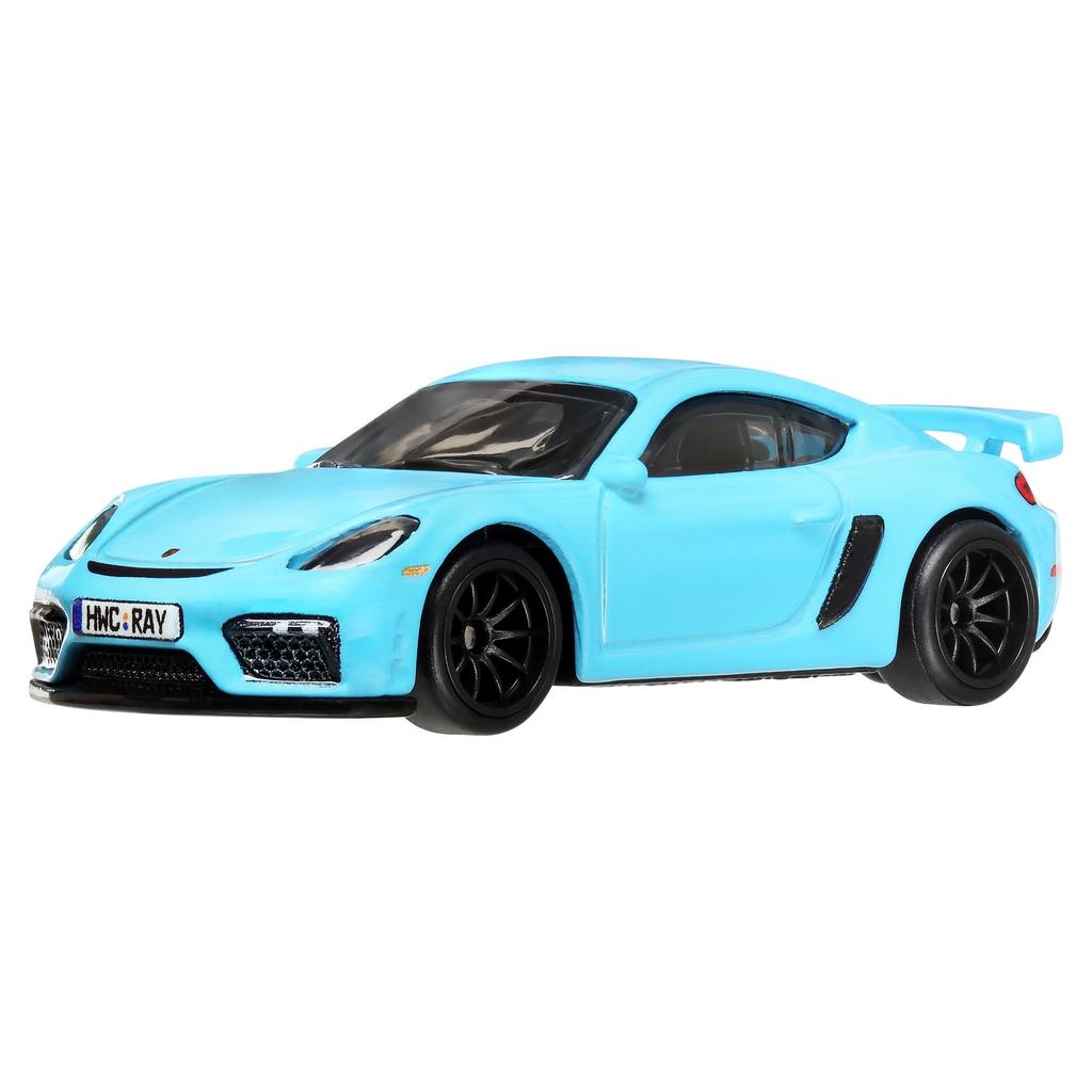 Hot Wheels Boulevard Porsche 718 Cayman GT4 3 and HRT71 [Diecast Car] [Ages Up]