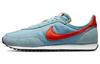 Waffle Trainer 2 Getragenes Blau Team Orange DH1349-403