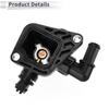 X Autohaux Engine Coolant Thermostat Housing Assembly for Vauxhall Corsa for Astra Meriva
