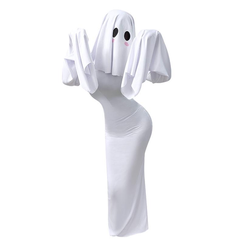 Ghost girl Mrs. Xingzi has the same cute ghost dress for women's Halloween stage play clothes