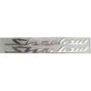 Motorcycle 3D Sticker Decorative Decal Stereoscopic Tank Emblem with Glue Compatible with Honda Shadow 125 VT400 Spirit 750 (Silver) , M