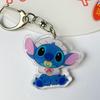 Star Baby Cartoon Stitch Pendant Keychain - Cute Acrylic Ornament for Students & Couples