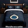 Club Brugge FC Design Bed Bedding Set 1 Duvet Cover + 2 Pillowcases Soft Breathable Household Bed Linens