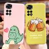 For Xiaomi Redmi Note 11 Case Redmi Note 11S 4G Stylish Candy Painted Cover Soft TPU Phone Case For Redmi Note 11 Pro Plus Shell