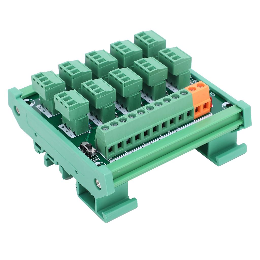 Terminal Block 3Wire 10Channel Acquisition Board NPN PNP Output KP10LGtherC