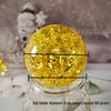 5CM Non-Fading True Color Ice Crackle Crystal Ball - Feng Shui Pond Rotating Water Feature Accessory