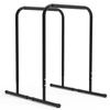 Leikefitness Dip Strength Training Dip Stand Station for Triceps Dips and At Home Gym Pull-Up Station, Push-Ups (AB1100)