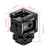 Triple Hot Shoe Extension Bracket 1/4'' Screw Adapter Extend Microphone Fill Light Monitor Magic Arm Camera Accessories
