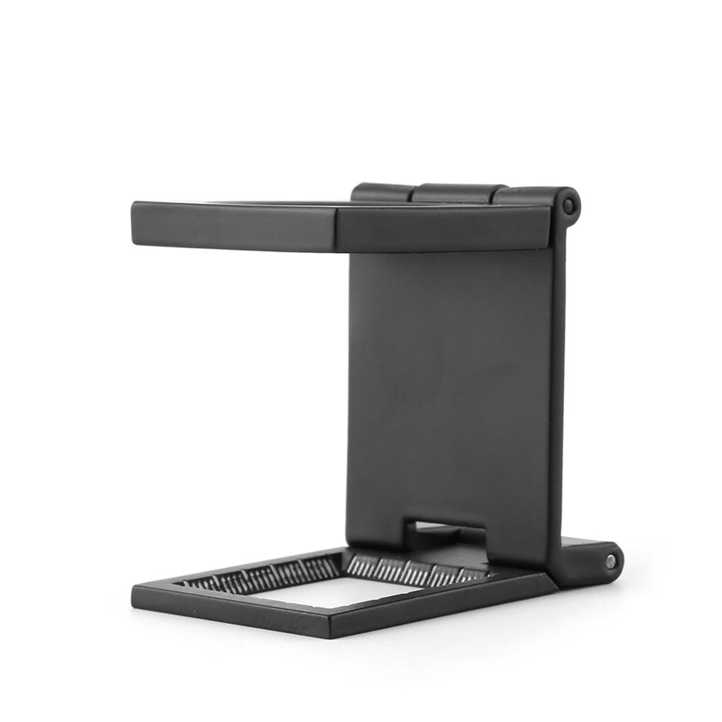 10x28mm Three Folding 10X Magnifier Zinc Alloy Magnifier Magnifying Glass with Scale