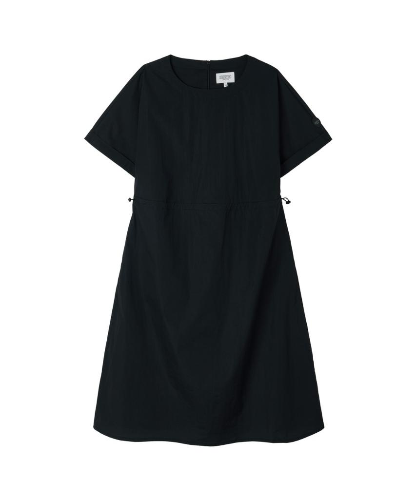 BROMPTON LONDON W Crease Dress - Black (P262Wop183)
