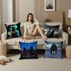 Design B-Beny J-Jr Pillow Case Plush Fabric Soft Double Sided Print Sofa Cushion Cover Throw Pillow Covers