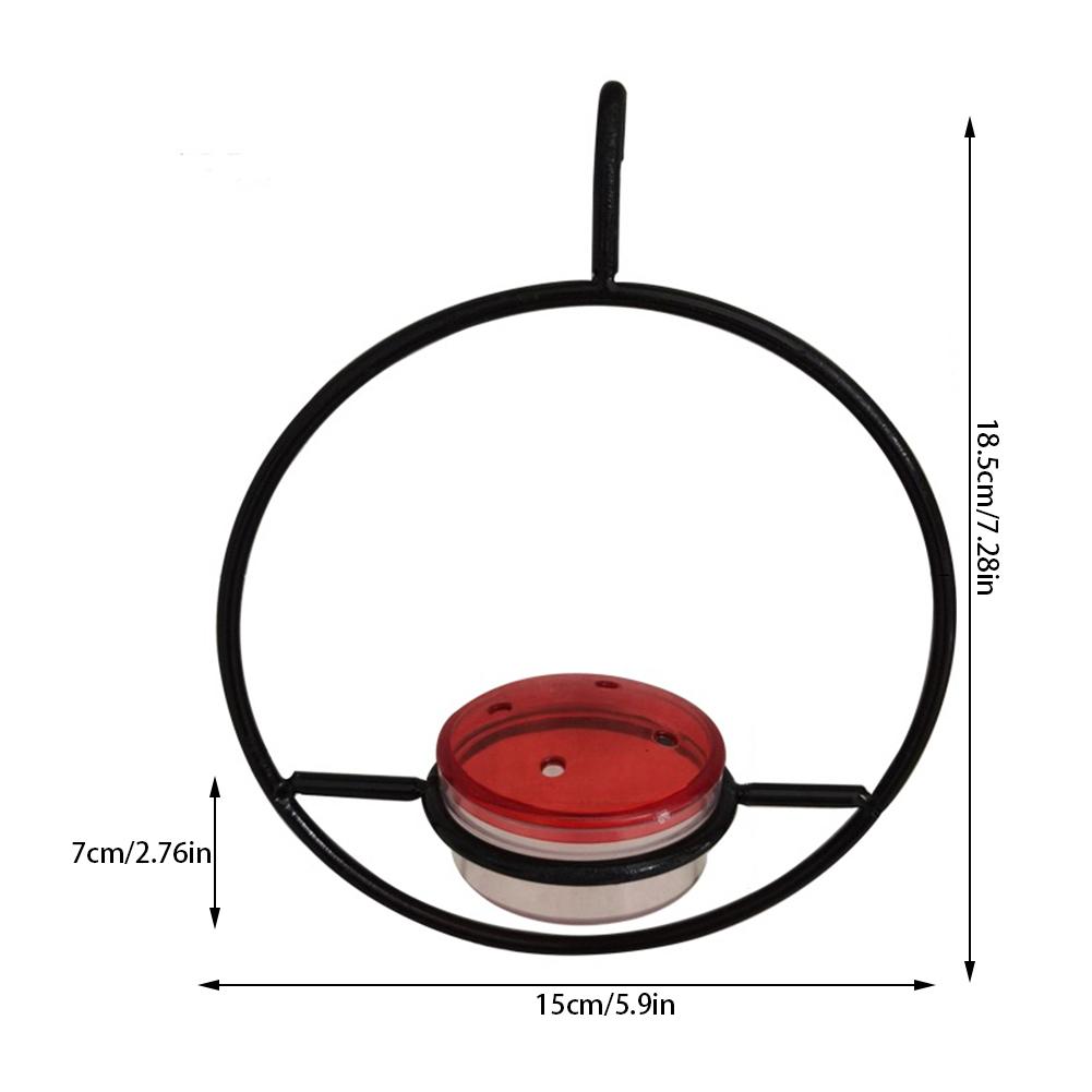 Spheres Hummingbirds Feeder Stackable Hanging Humming Birds Feeder Easyfilling Birds Food Holder for Courtyard