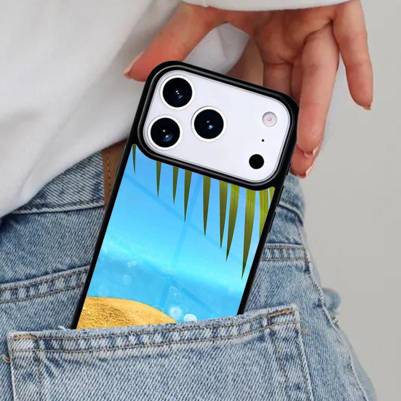 Beach Sea Sky Phone Case for iPhone 16e 15 14 13 12 17 Pro Max Plus Air 17pro Cover Coque