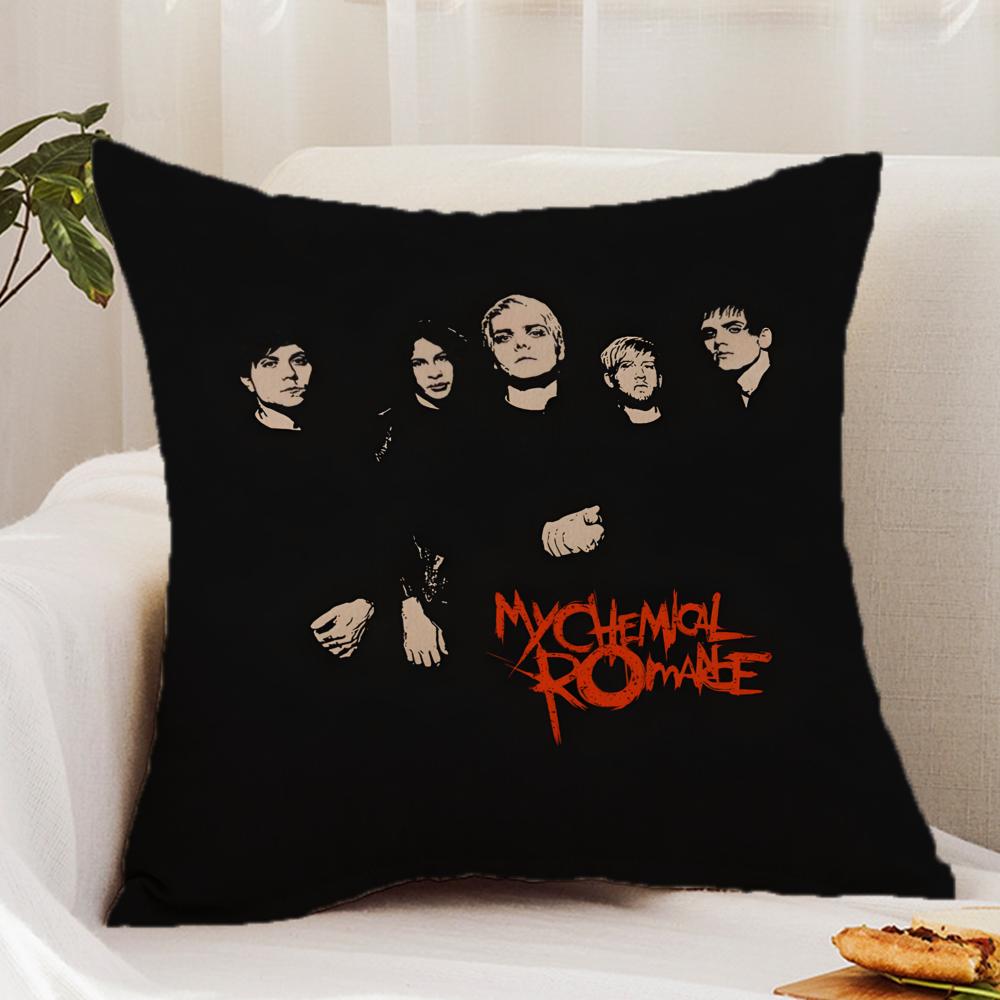 My C-Chemical R-Romance Cushion Cover Premium Comfort Reversible Pillow Cover - Dual - Use Design for Home & Car