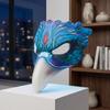 PU-Leder Tier-Cosplay-Maske mit elastischem Gürtel Leder Vogel Adler Maske Bühnenaufführungs-Requisiten