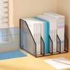 Metal File Rack Office Desk Shelf Standing Desktop File Folder File Box File Storage Box Data Rack Stationery Organizer File