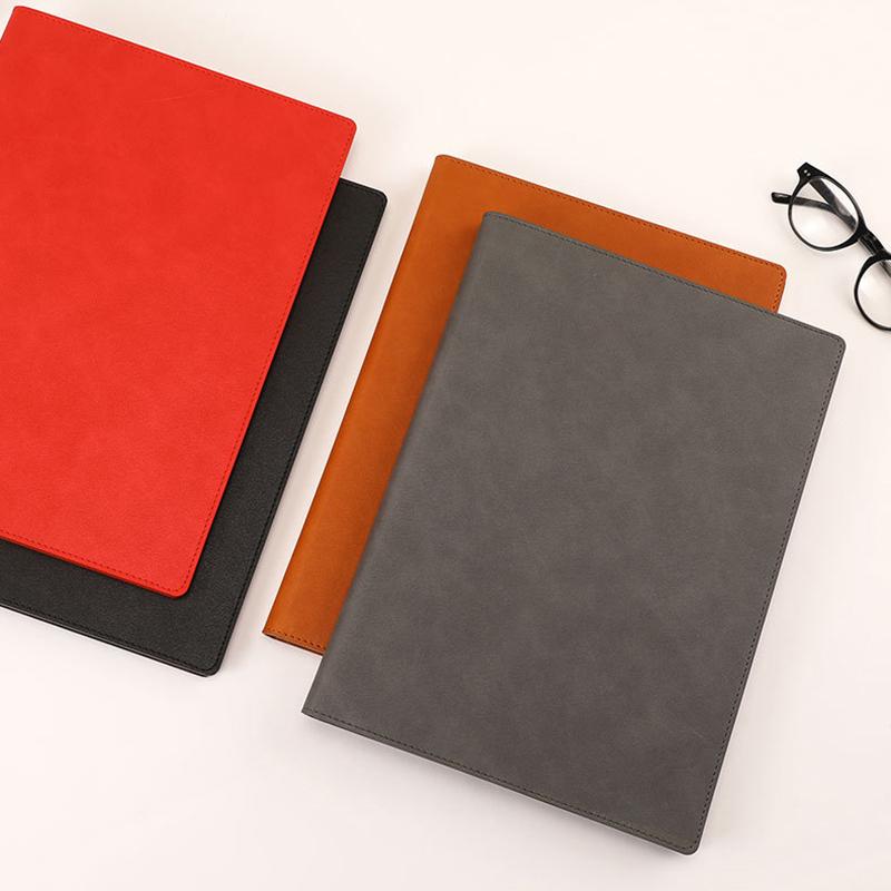 A4/A5 Schreibmappe mit Verschluss Businessmappe Multifunktionales Leder Klemmbrett Konferenzmappe für Büro