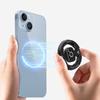 1/4in Screw Hole & Cold Shoe Magnetic Phone Holder Base for Ball Head Gimbals Phone Stand Aluminum Mount Base Quick Setup