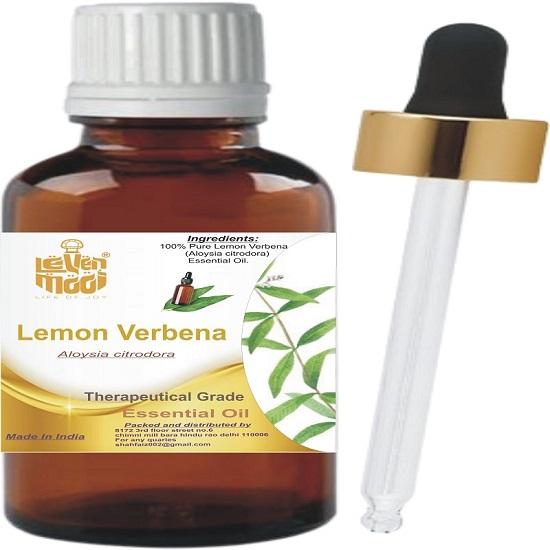Levenmooi Lemon Verbena (Aloysia citrodora) Pure & Natural Therapeutic Grade Essential Oil Glass