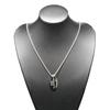 TIFFANY&Co. Return to TIFFANY & Co. oval tag Necklace Silver925 26.1g Women Used