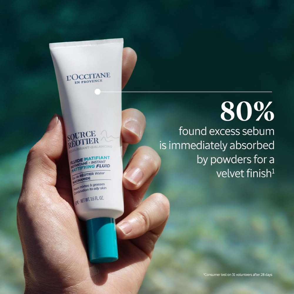 AQUA LEOTIER Matte Gel Emulsion 50mL Emulsion Gel Refreshing Summer Matte L'OCCITANE