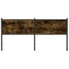 Replacement Headboard Smoked Oak 160 cm Wood Based Material and Steel
