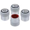 Genuine AMG Logo Air Valve Silver Mercedes-Benz Cap, Affalterbach,
