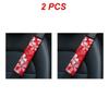 1/2PCS 6.5X23cm Car Truck Universal Safety Belt Covers Car Seat Shoulder Strap Pad Cushion Protection Flower Padding Auto