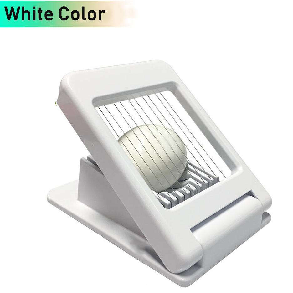 

Яйцерезки Яйцерезка Лезвие из нержавеющей стали Мясорезка для обеда Инструмент для резки фруктов Разделитель продуктов Защитный кожух Гаджеты для кухонных инструментов чёрный