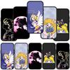 Phone Case for Samsung Galaxy S25 S23 S22 S24 Ultra FE A05 A06 A15 A16 A36 A37 A35 A54 A55 A56 A57 A25 A26 A53 A17 Sailor Anime Moon Girl Cute Cover
