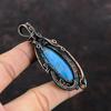 Neon Apatite Pendant Copper Wire Wrapped Pendant Amazing Copper Jewelry Handmade Brand New Pendant Very Pretty Gemstone Jewelry Wedding Gift