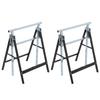 2Pcs/Set Height Adjustable Detachable Folding Lifting Bracket Frame Support for Work Table