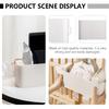 Toyvian Diaper Organizer Box Hanging Diaper Diaper Storage Bin Nursery Organizers for Changing Table Crib Baby Stroller