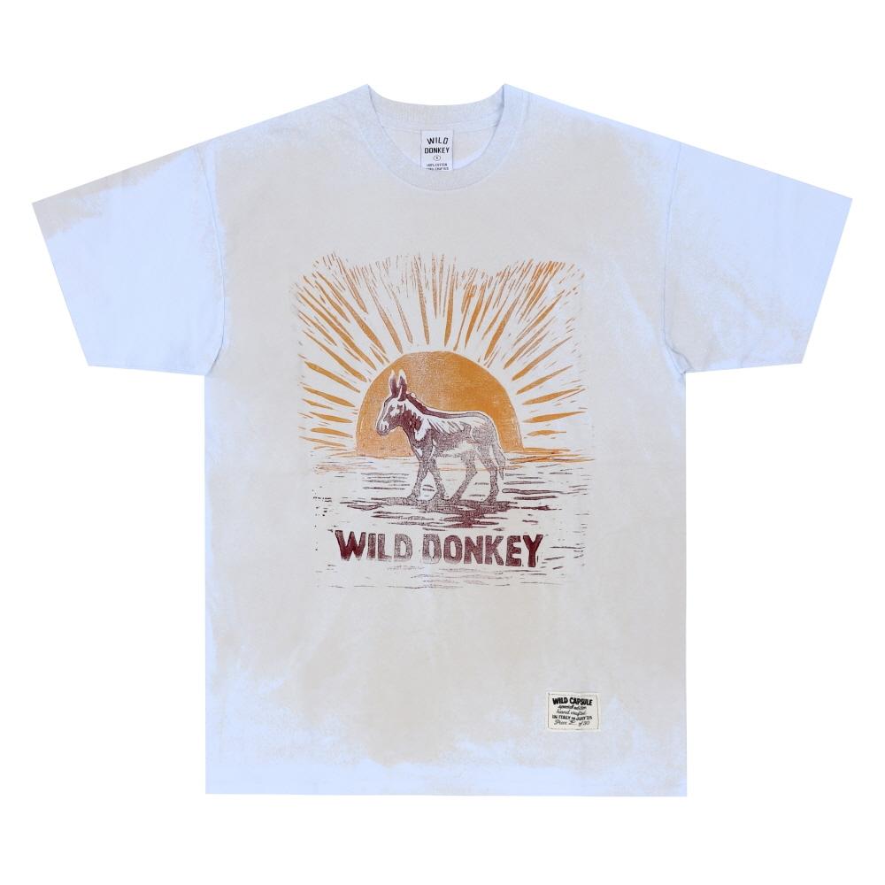 Дикий Осел Унисекс Восходящий Осел Футболка светло-синий TS-RISING DONKEY T-SHIRT LIGHT BLUE (S)