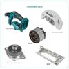 Accesorii pentru fierăstrău circular electric Makita: Controler Switch, Rotor, Stator, Carcasă Cutie de Viteze, Placă de Bază pentru DHS680.