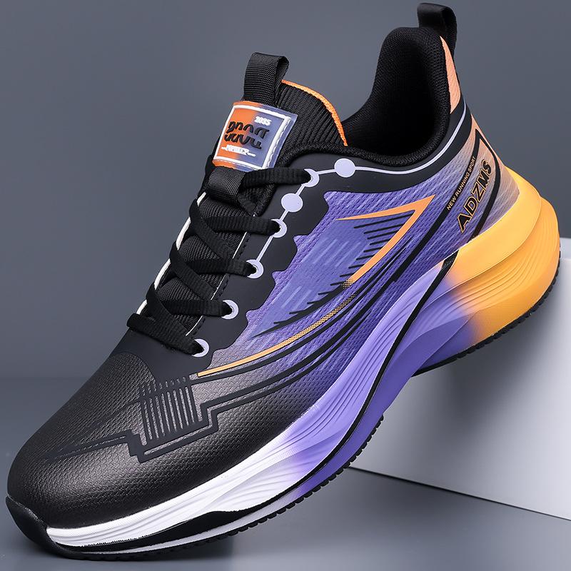 

2025 Весна Лето Обувь Мужская Мода Кроссовки Плоский Бренд Крутой Уличный Стиль Мужская Обувь Дышащая Сетка 40 фиолетовый